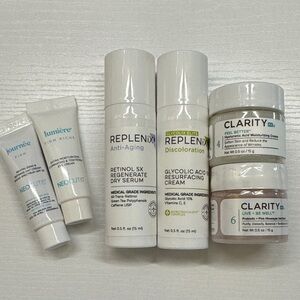 Neocutis • Replenix • Clarity Rx  - deluxe samples bundle